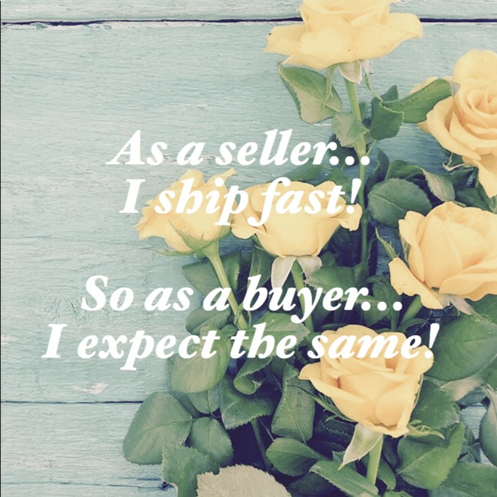 Fast Shipper expecting fast shipping!